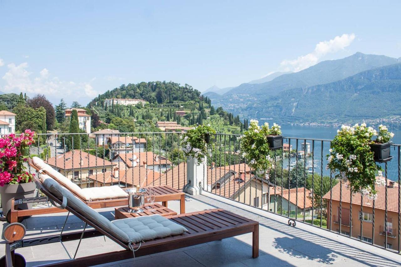Miralago Apartments Villa Rosa Terrazza بيلاجيو المظهر الخارجي الصورة