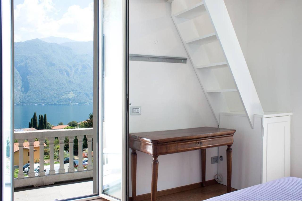Miralago Apartments Villa Rosa Terrazza بيلاجيو المظهر الخارجي الصورة